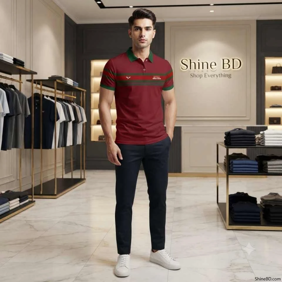 Cotton Polo Shirt For Men's