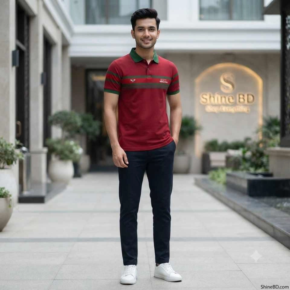 Cotton Polo Shirt For Men's