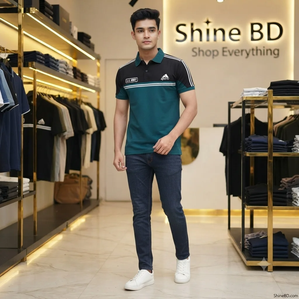 Cotton Polo Shirt For Men's