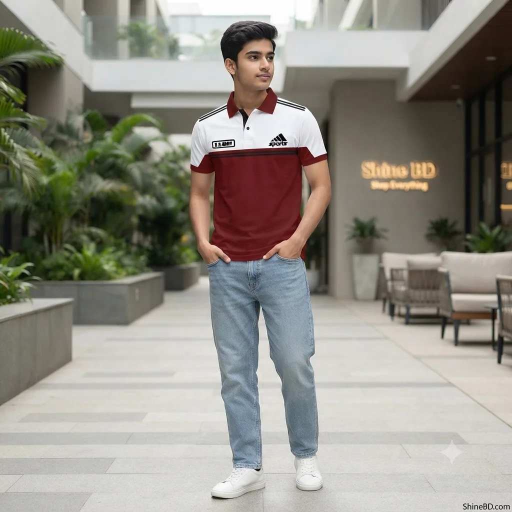 Cotton Polo Shirt For Men's