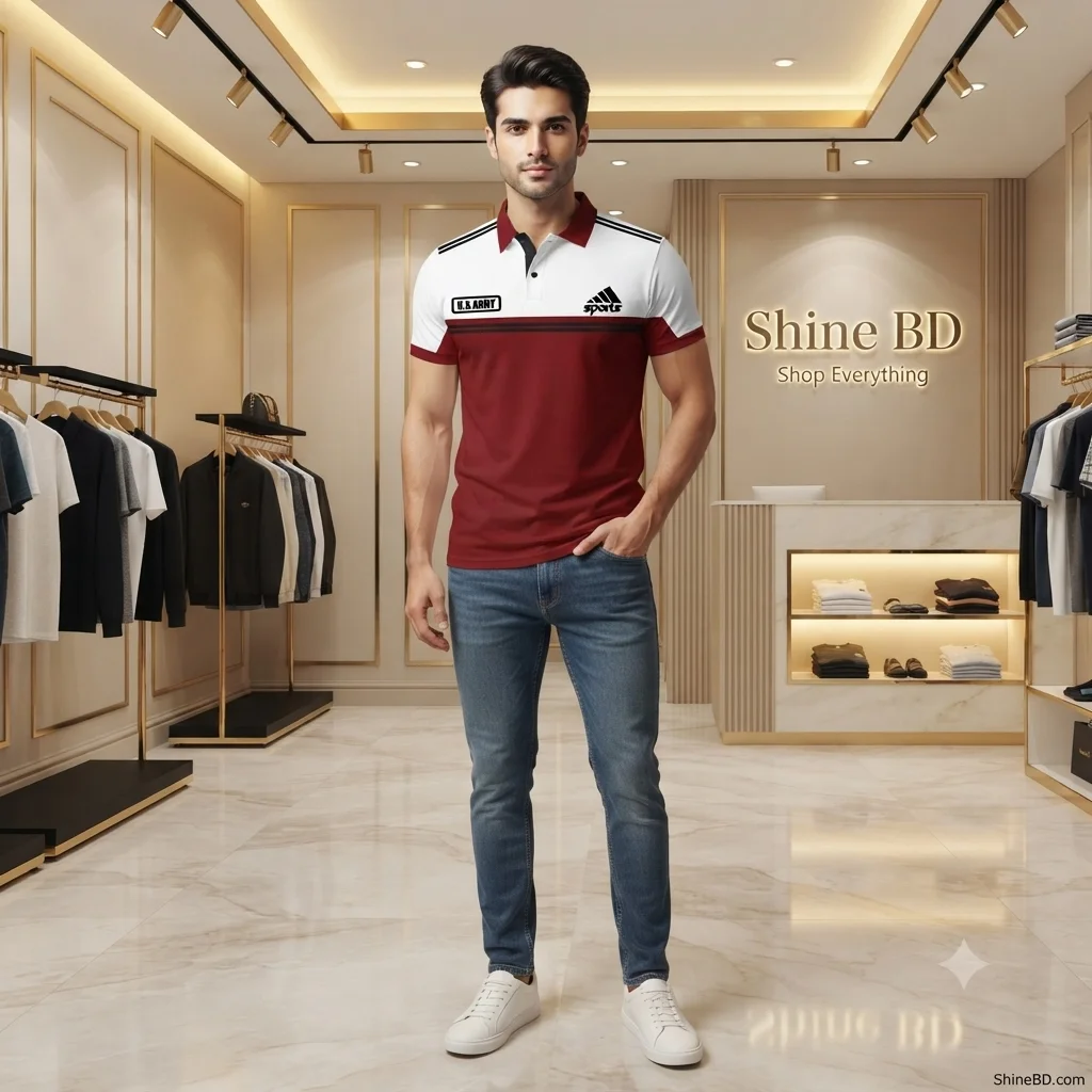 Cotton Polo Shirt For Men's