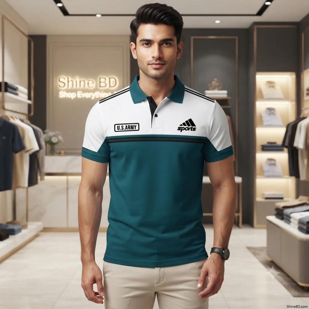 Cotton Polo Shirt For Men's