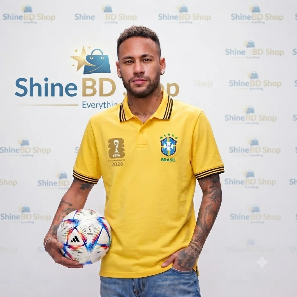 Premium Jersey Polo Shirt - FIFA World Cup 2026 Brazil Edition