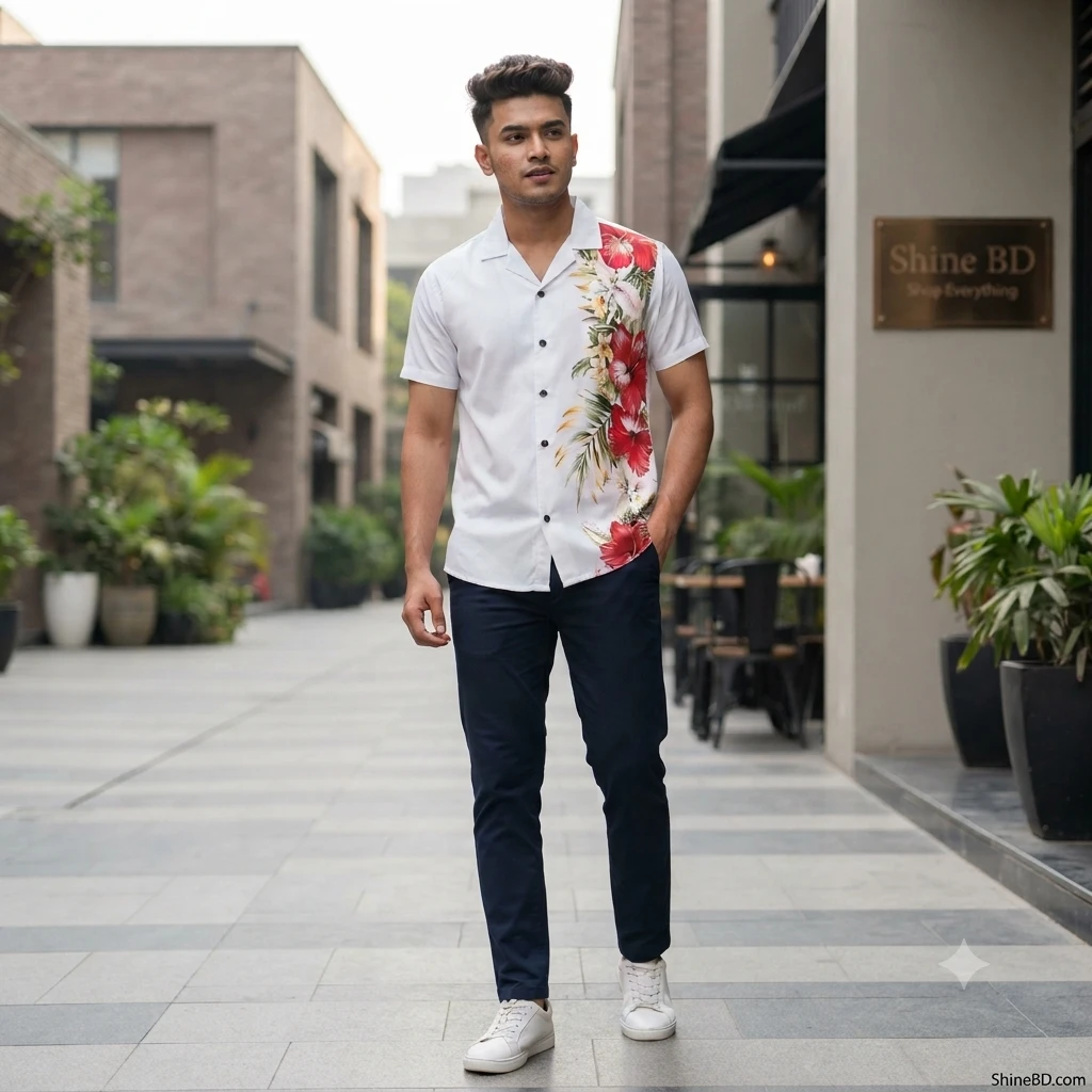 Stylish Half Sleeve Shirt