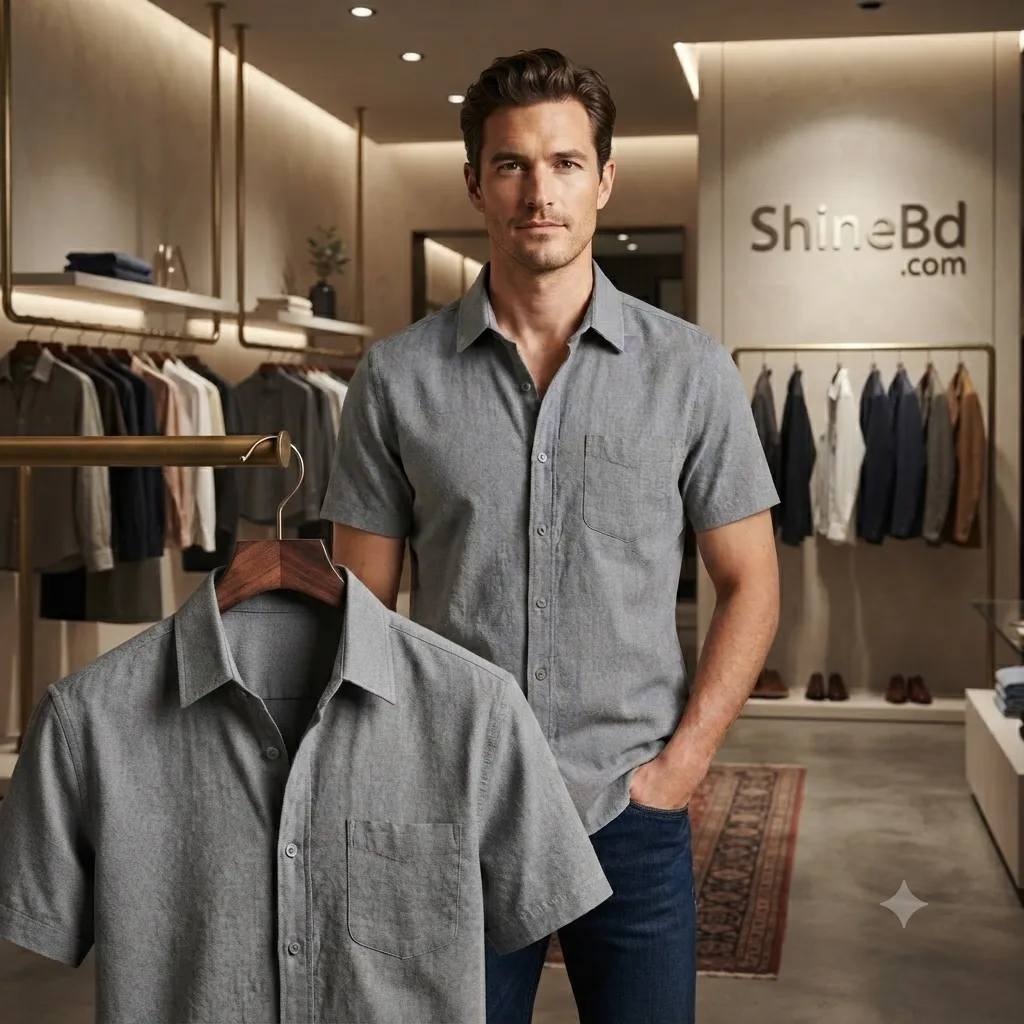 kaizar cotton Half Sleev Shirt For Men's