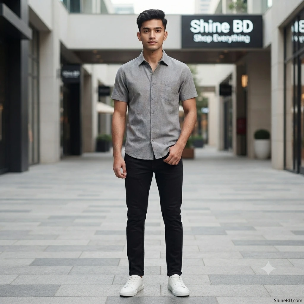 kaizar cotton Half Sleev Shirt For Men's