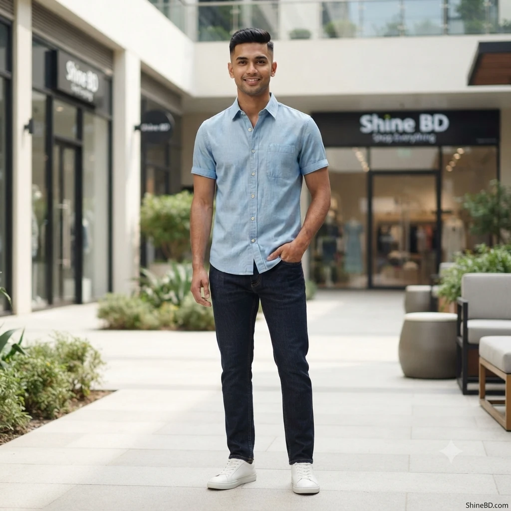kaizar cotton Half sleeves Shirt For Men's