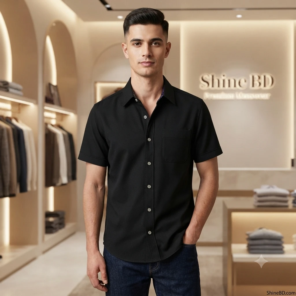 kaizar cotton Half Sleev Shirt For Men's