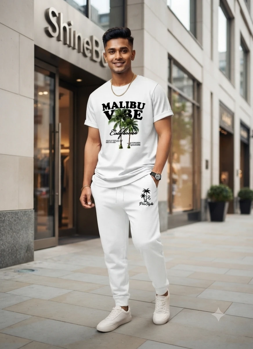 Export Quality Cotton Tshirt & Trouser Combo Set