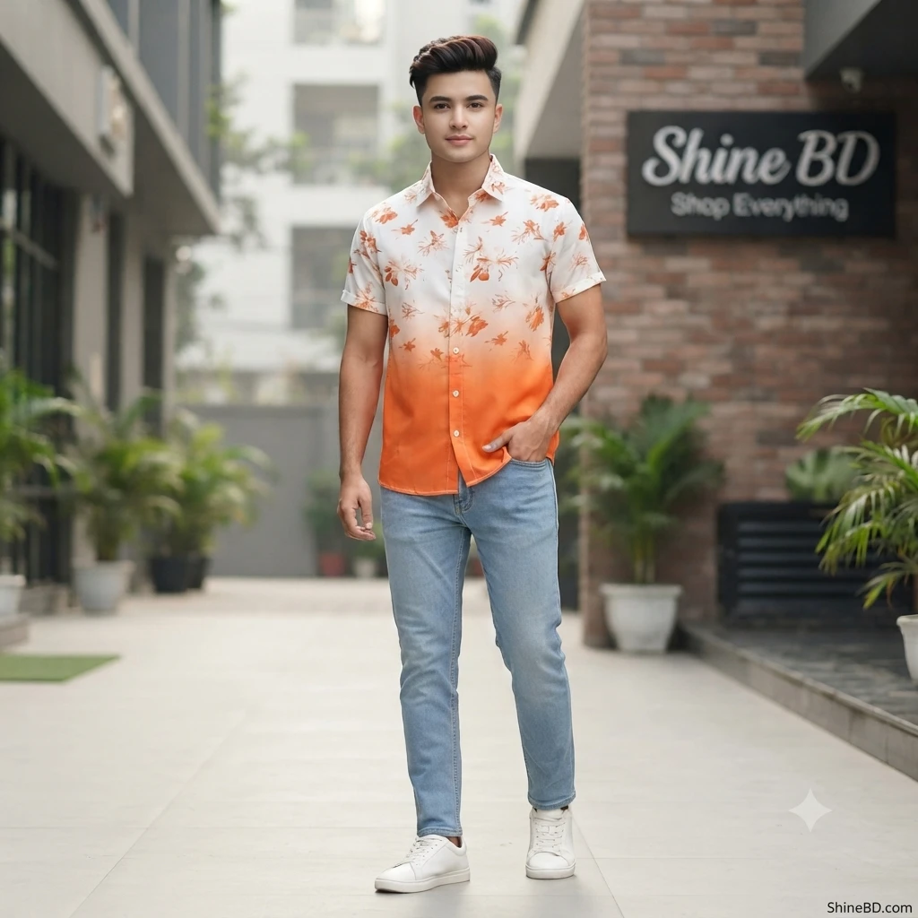 Stylish Half Sleeve Shirt