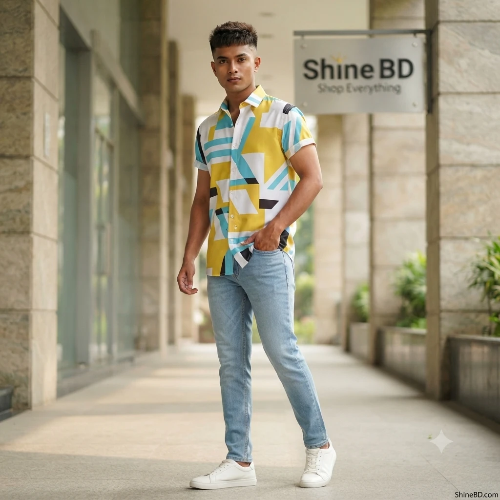 Stylish Half Sleeve Shirt