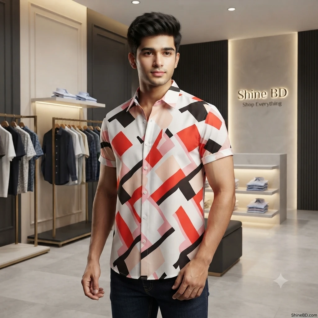 Stylish Half Sleeve Shirt