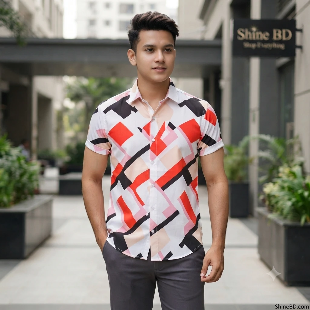 Stylish Half Sleeve Shirt