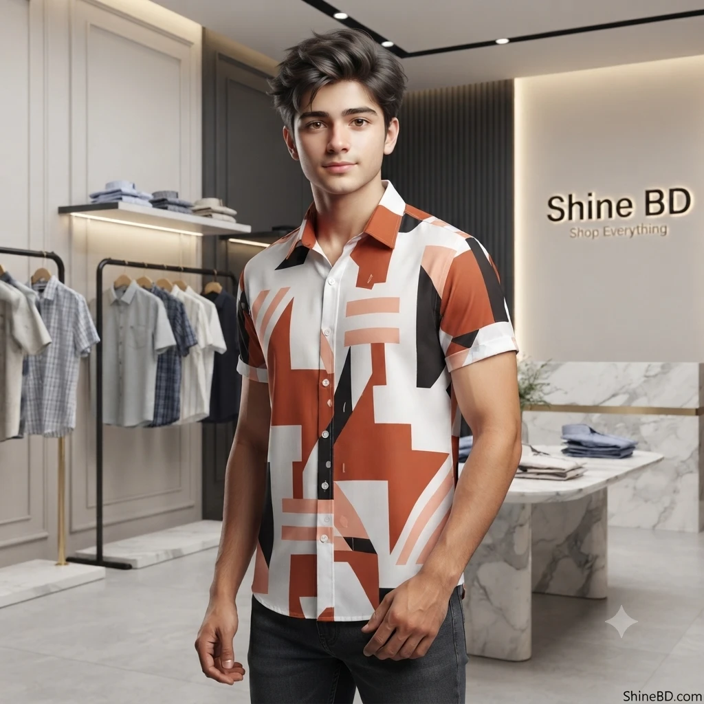 Stylish Half Sleeve Shirt