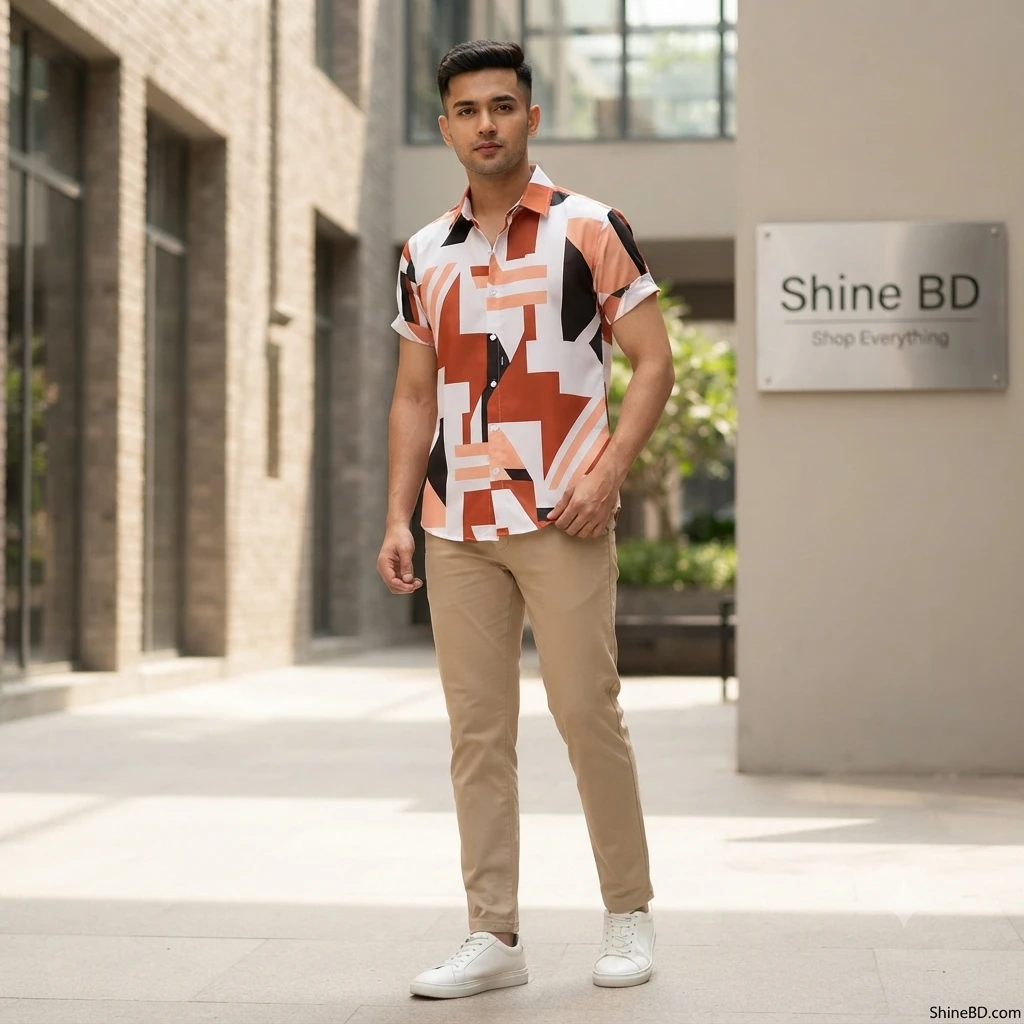 Stylish Half Sleeve Shirt