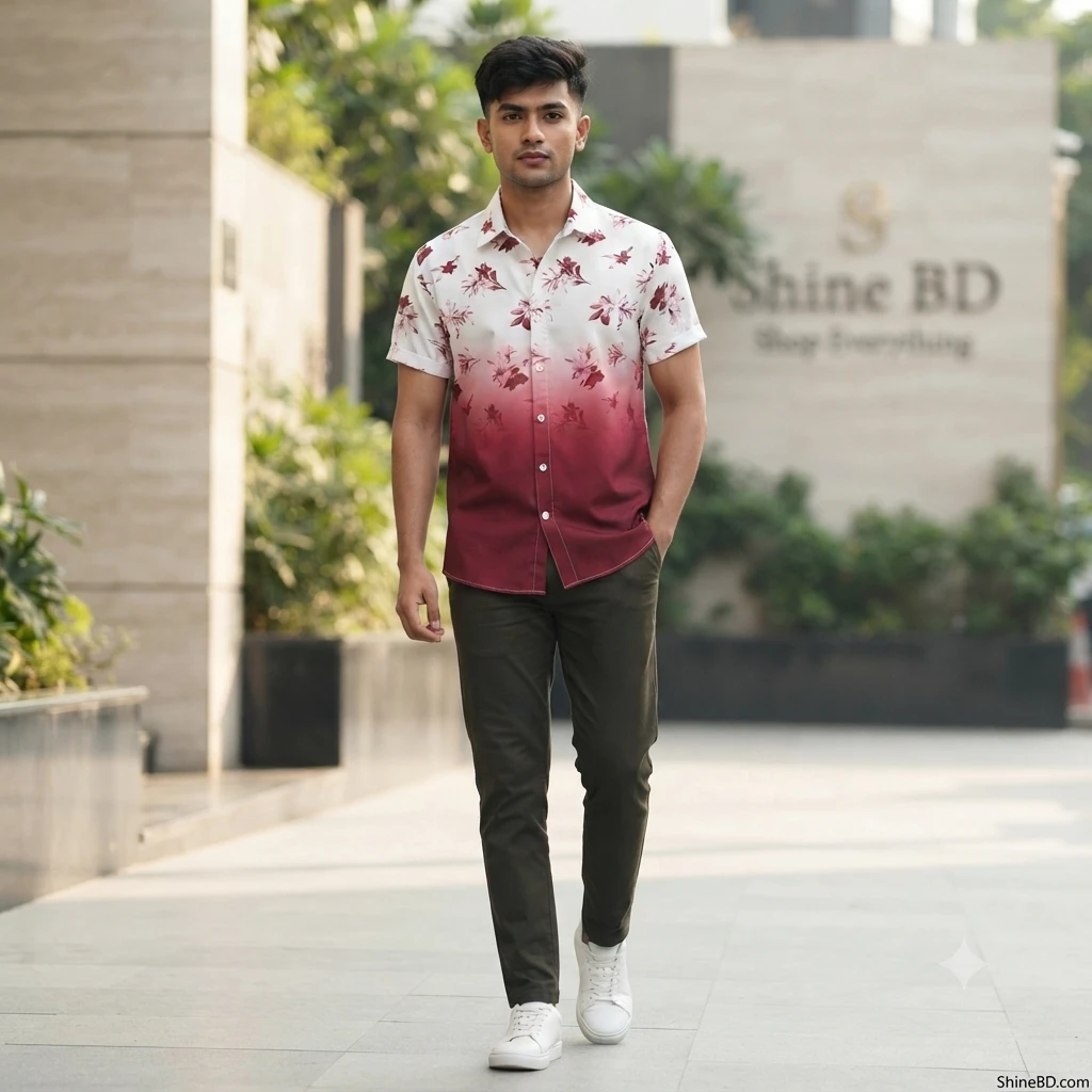 Stylish Half Sleeve Shirt