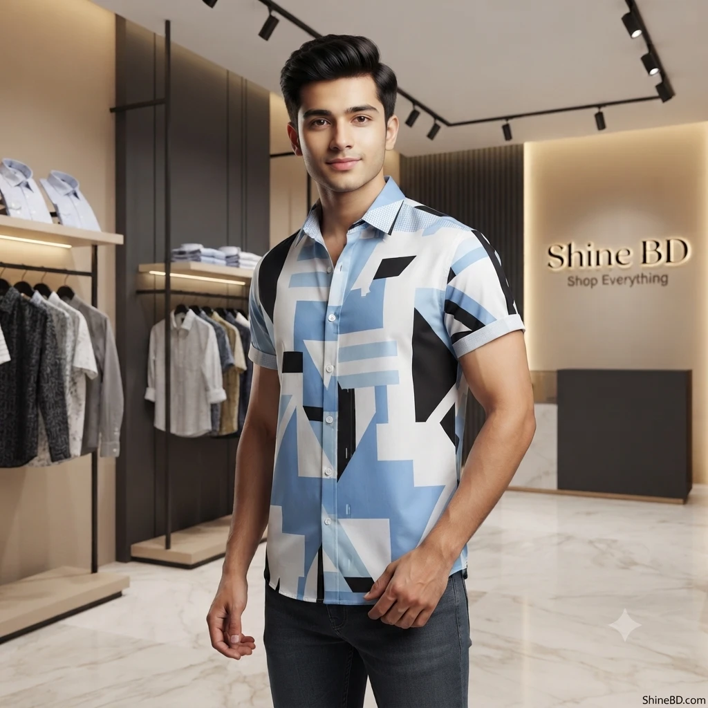 Stylish Half Sleeve Shirt