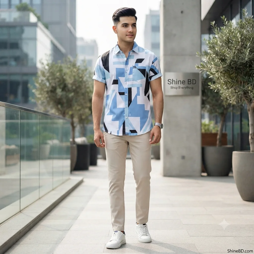Stylish Half Sleeve Shirt