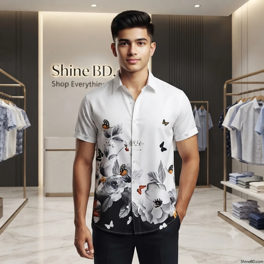 Stylish Half Sleeve Shirt