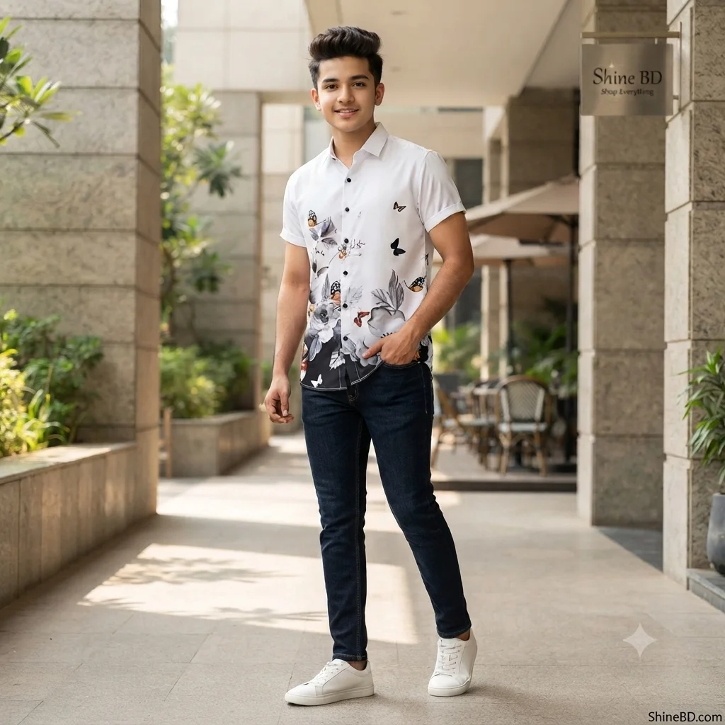 Stylish Half Sleeve Shirt