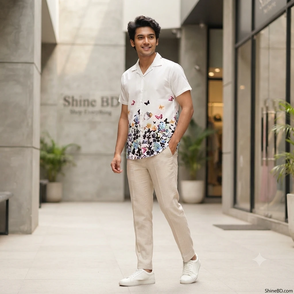 Stylish Half Sleeve Shirt