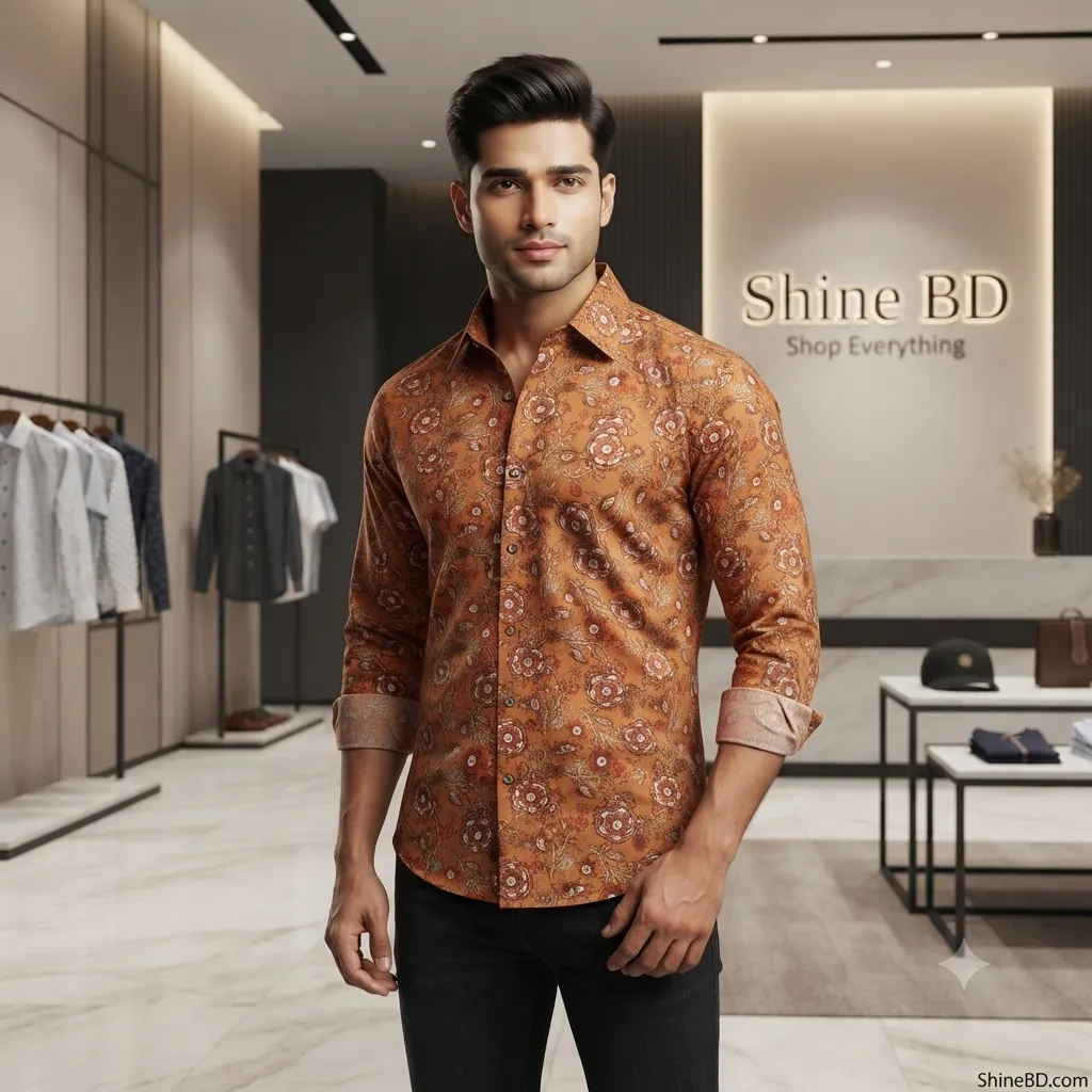 Style premium  Cotton Print Shirts