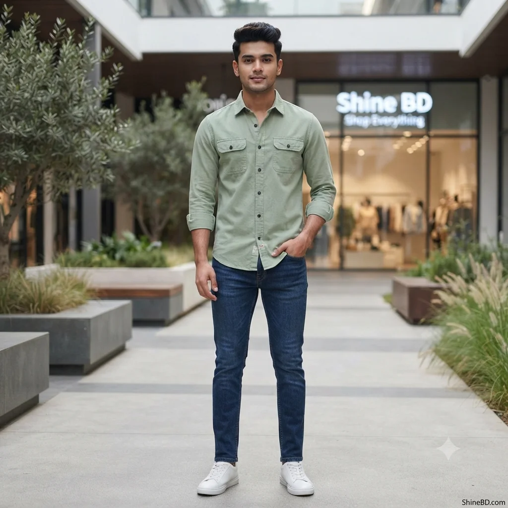 High Thickness Double Pocket Shirt..