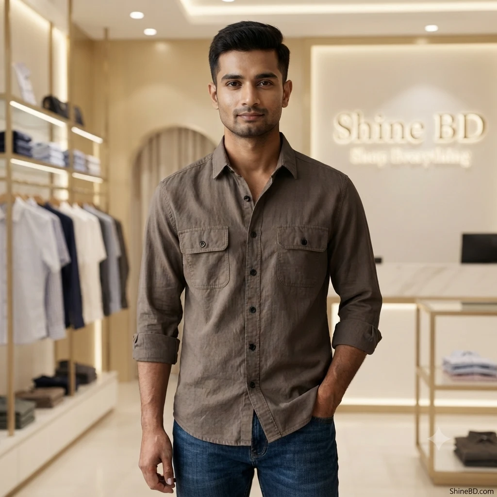 High Thickness Double Pocket Shirt..