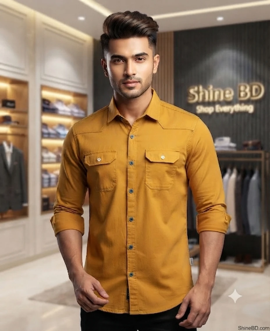 Double Pocket shirt for men( katali)