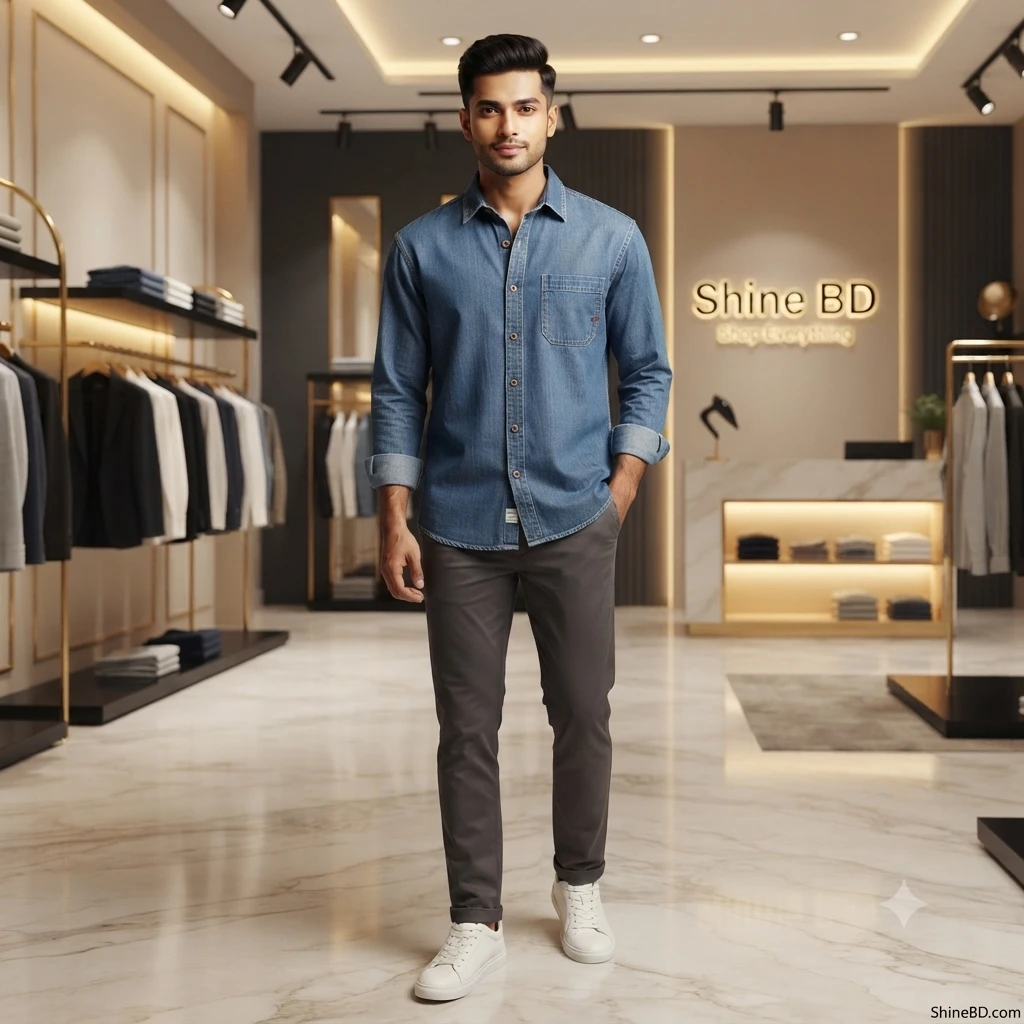 Full sleeve Denim Shirt