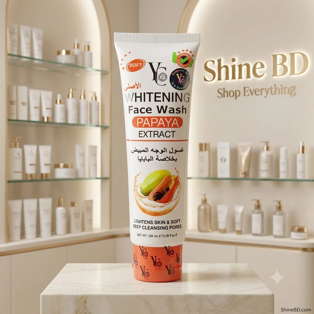 YC Papaya Extract Whitening Face Wash