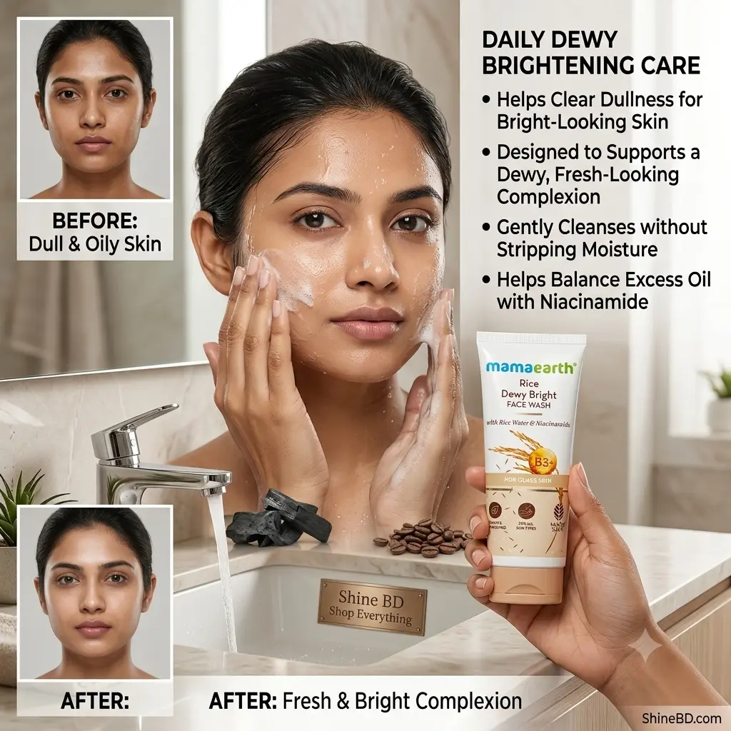 Mamaearth Rice Dewy Bright