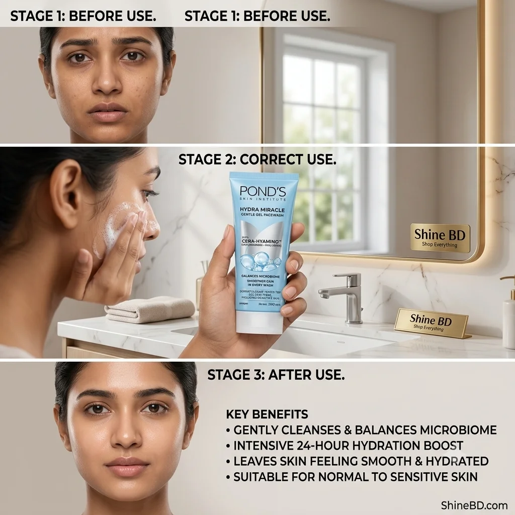 Pond's Hydra Miracle Gentle Gel Facewash