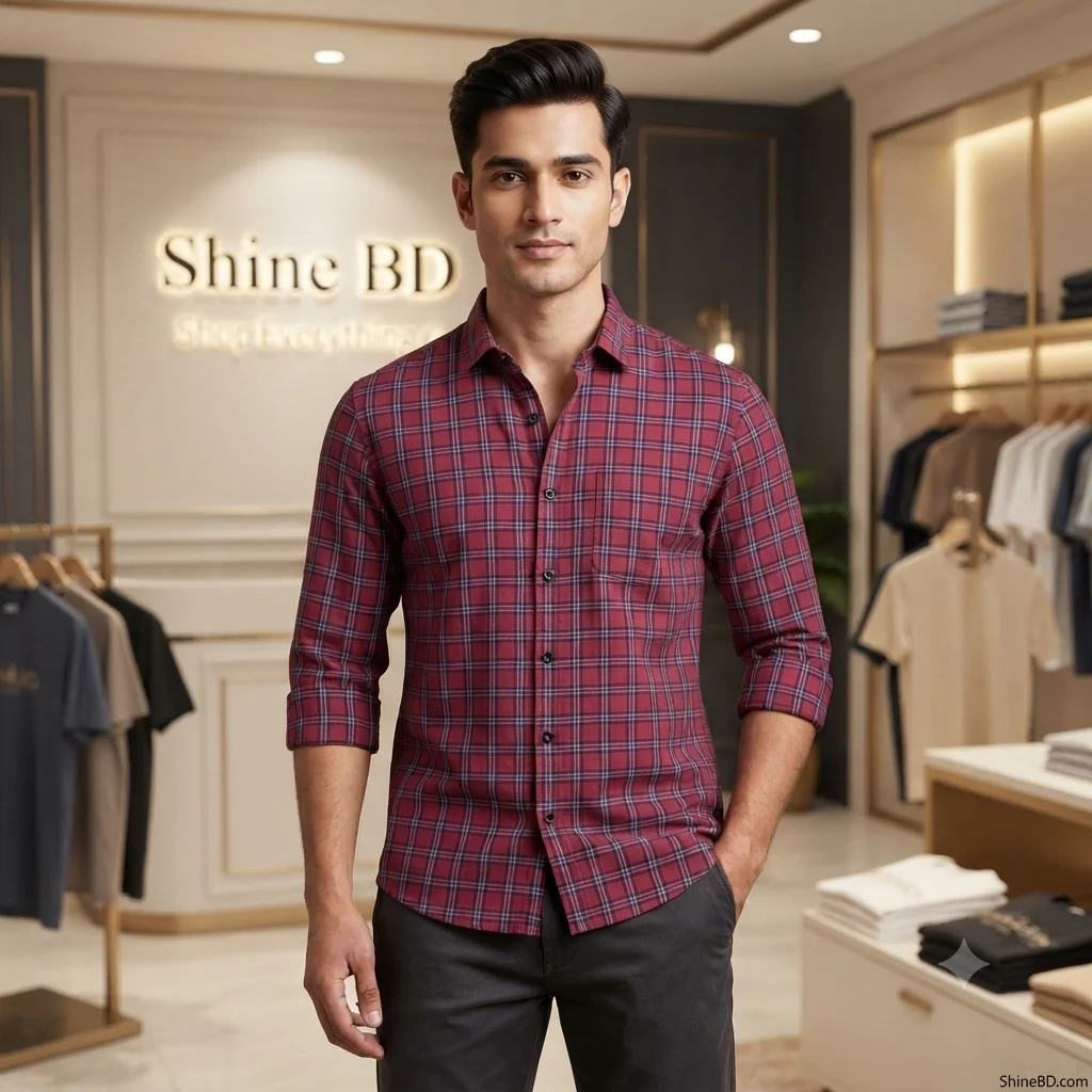 Pure Cotton full Sleeve Shirt for Men's