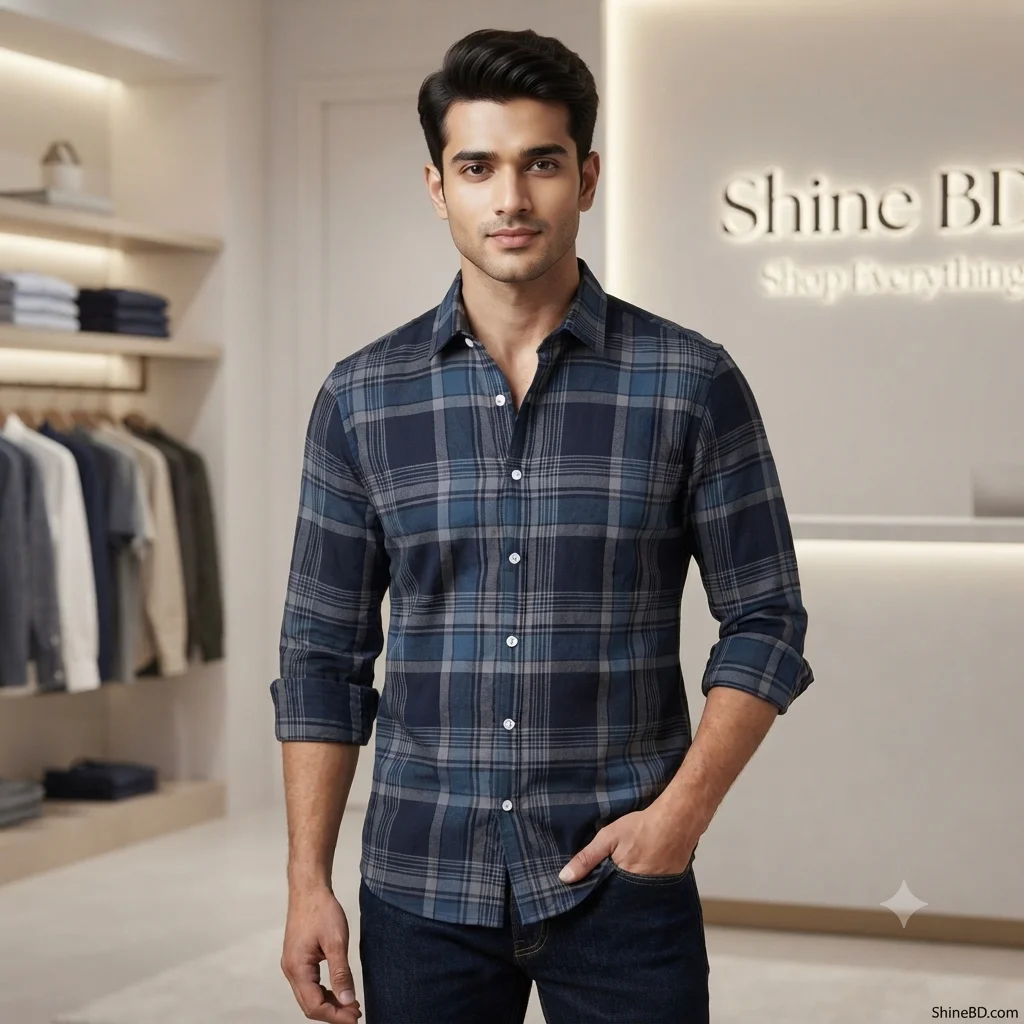 Pure Cotton full Sleeve Shirt for Men's
