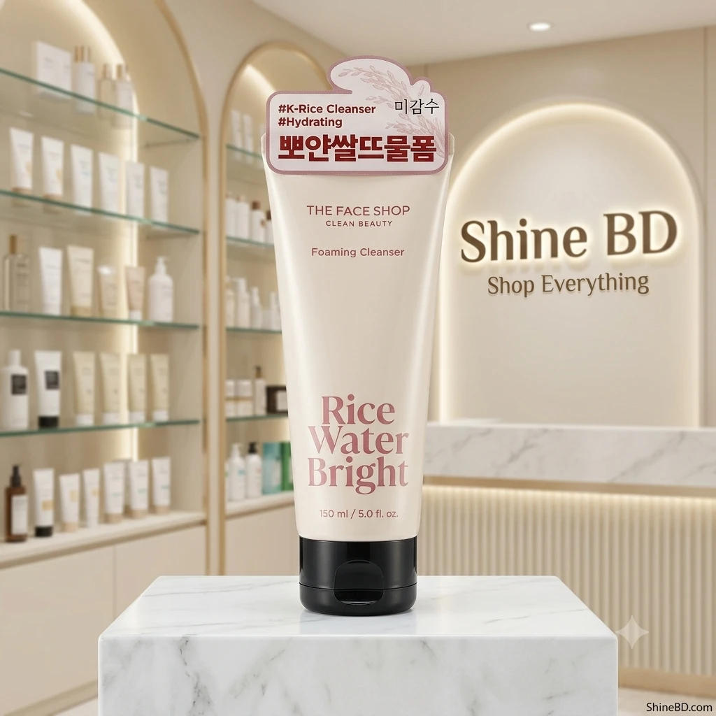 The Face Shop Rice Water Bright Foaming Cleanserl