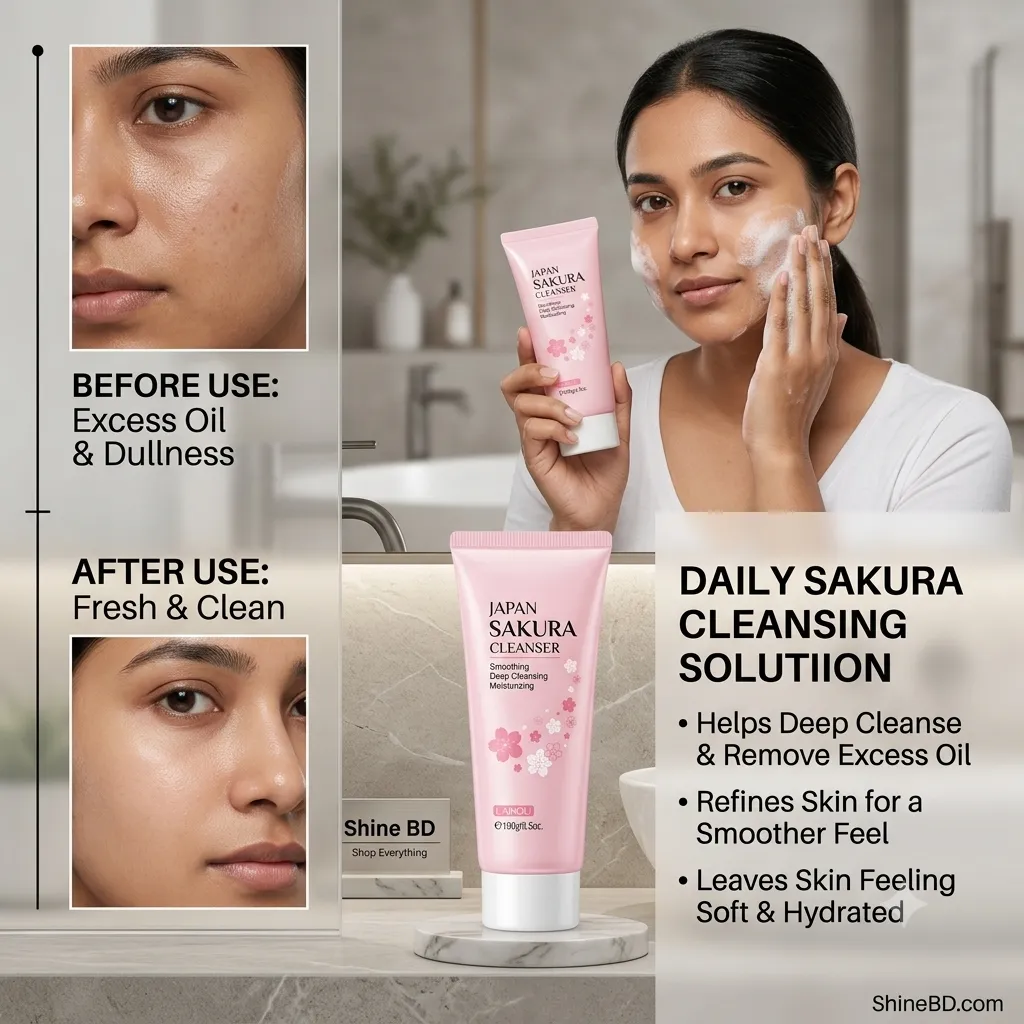 LAIKOU Japan Sakura Cleanser