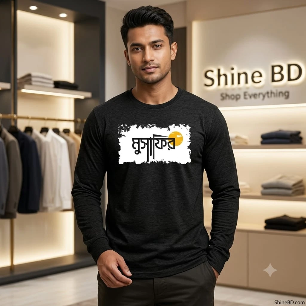 Islamic calligraphy Full Sleeve T-Shirt for men