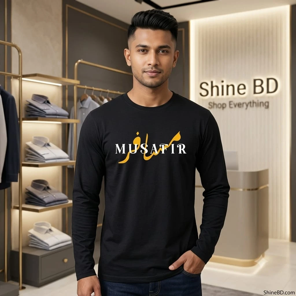 Islamic calligraphy Full Sleeve T-Shirt for men