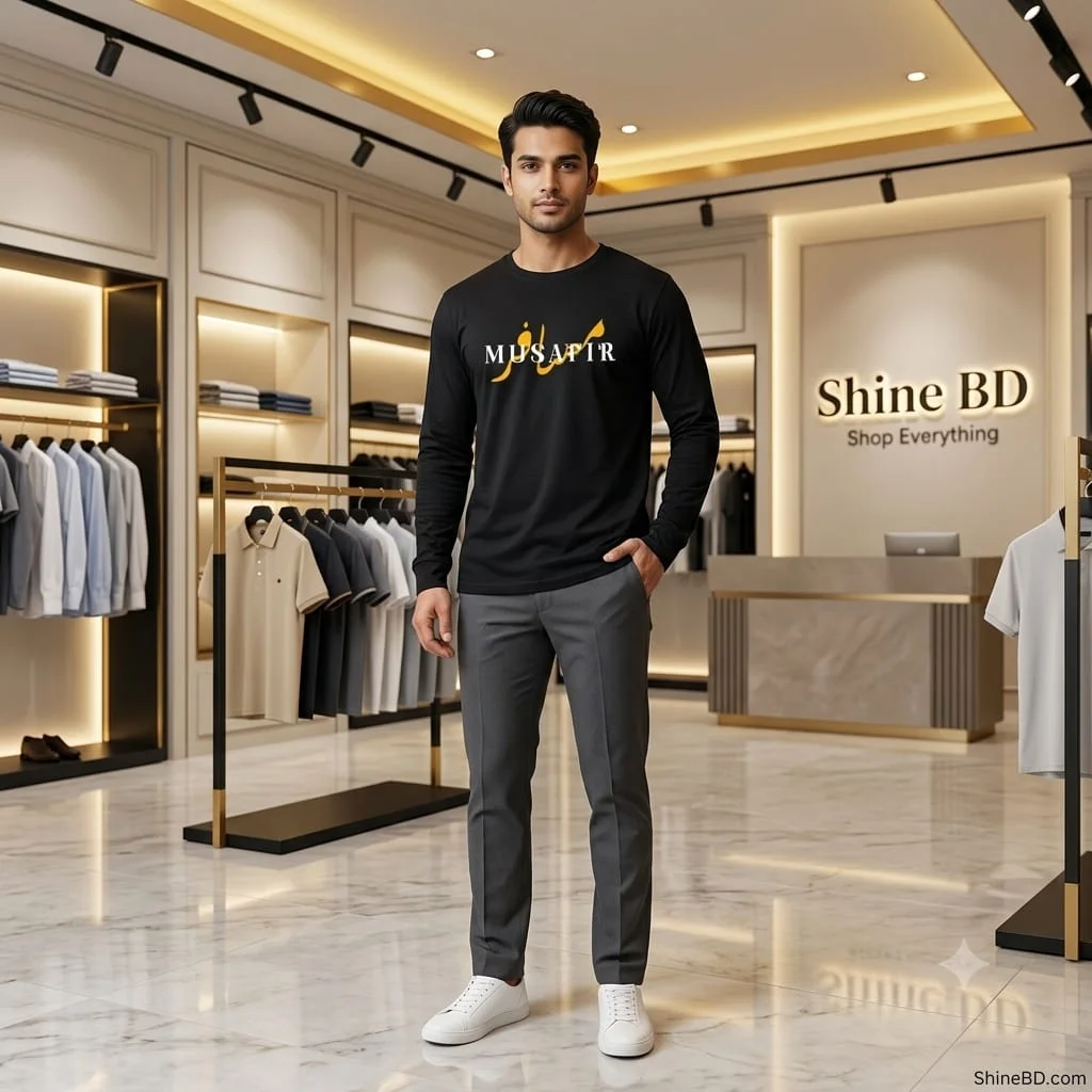 Islamic calligraphy Full Sleeve T-Shirt for men