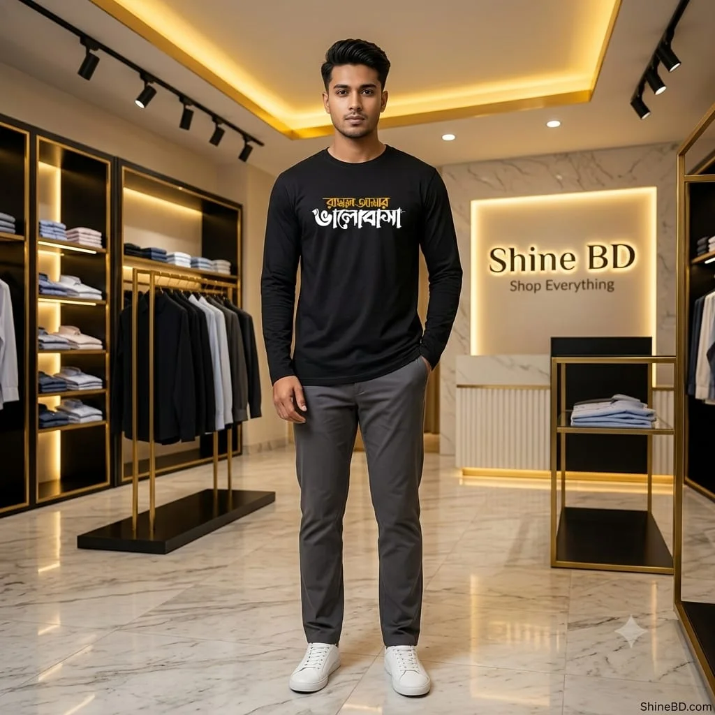 Islamic calligraphy Full Sleeve T-Shirt for men