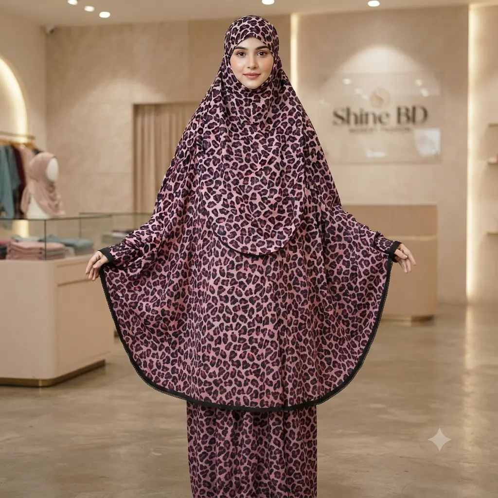 Elegant Palazzo long Khimar Set