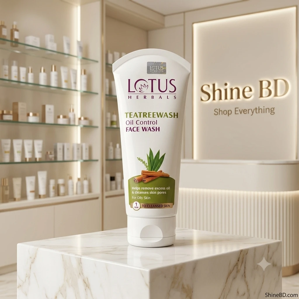 Lotus Herbals Teatreewash Tea Tree & Cinnamon Anti-Acne Oil Control Face Wash
