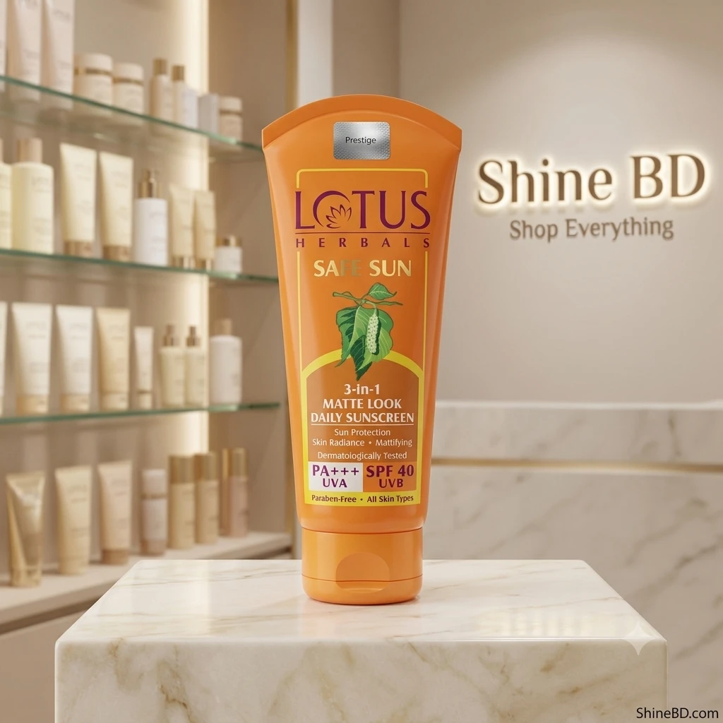 Lotus Herbals Safe Sun 3-in-1 Matte Look Daily Sunblock