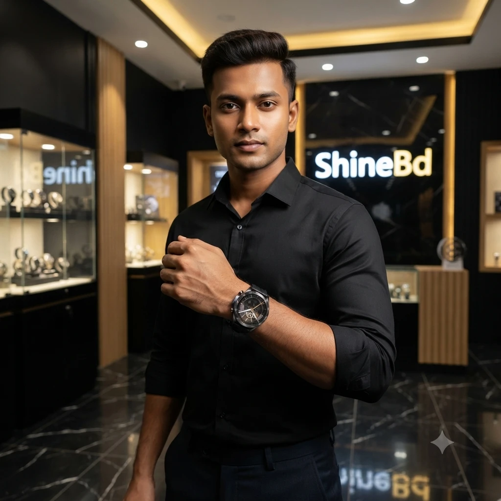 Haylou Solar 5 BT Calling Smart watch – Black