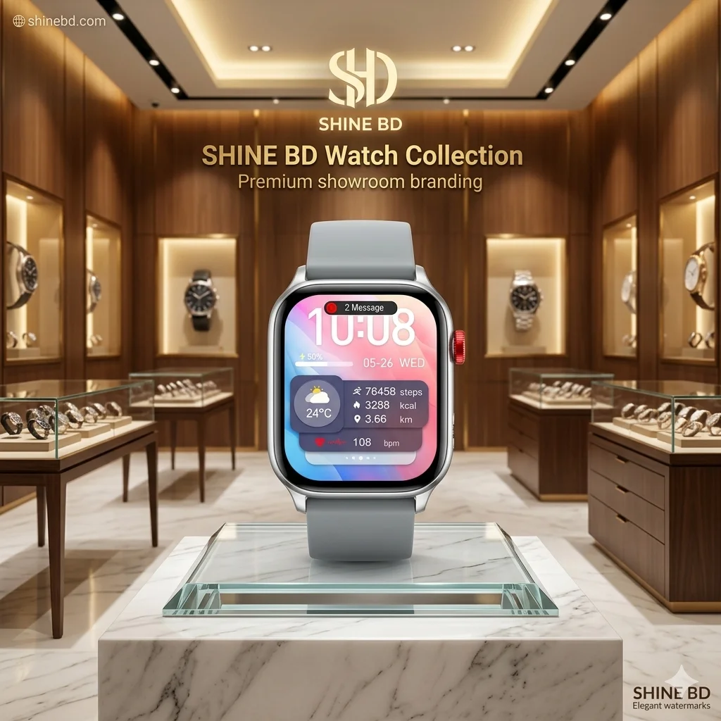 COLMI P78 Bluetooth Calling SmartWatch – Silver