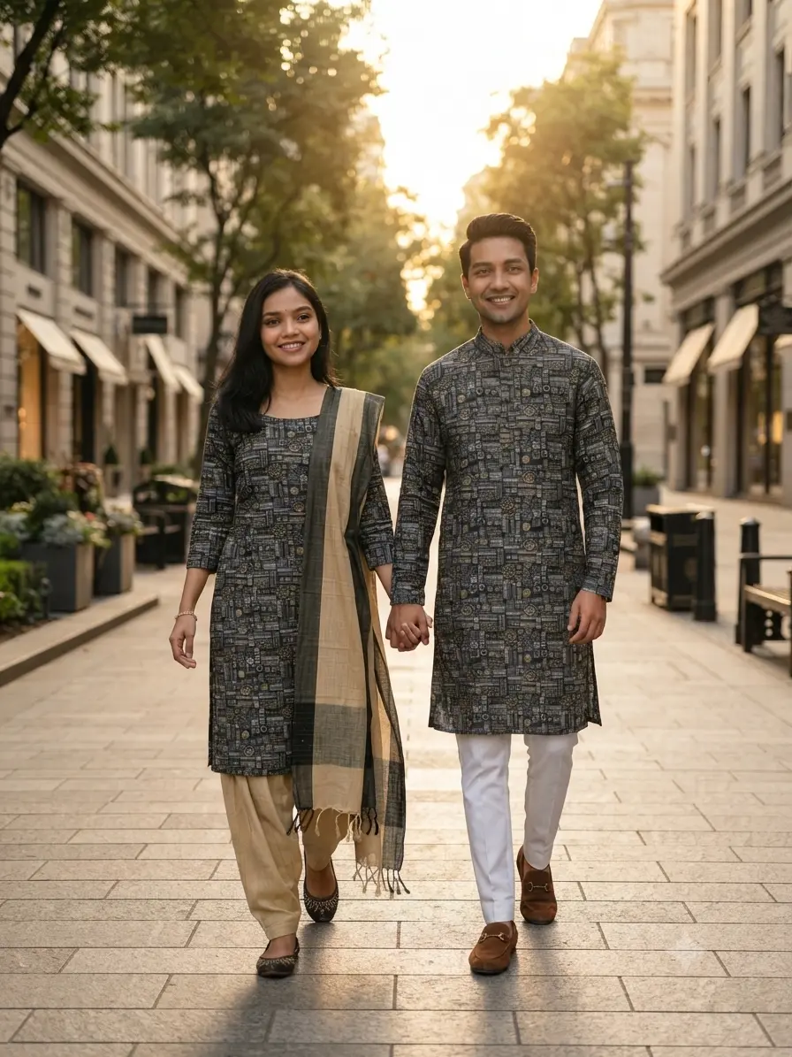 Couple Three Piece