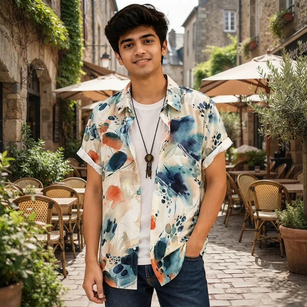 Casual half sleeve shirt