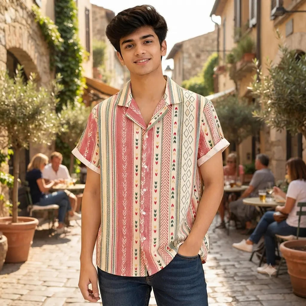 Casual half sleeve shirt