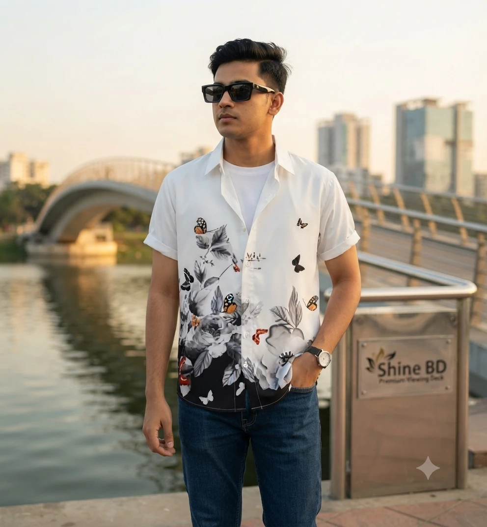 Casual half sleeve shirt